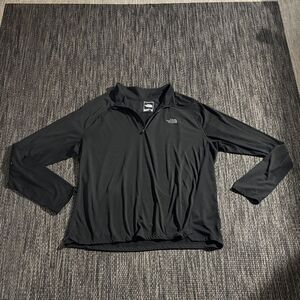 The north face quarter zip pullover sweater